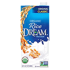 Rice Dream Organic Original Classic, Rice Drink, 32 Fluid ounce