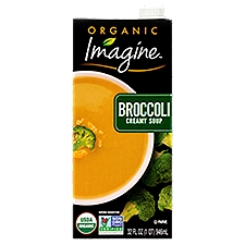 Imagine Organic Broccoli Creamy, Soup, 32 Ounce