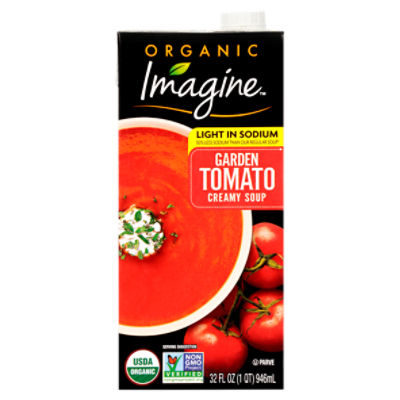 Imagine™ Organic Light in Sodium Garden Tomato Creamy Soup 32 fl. oz