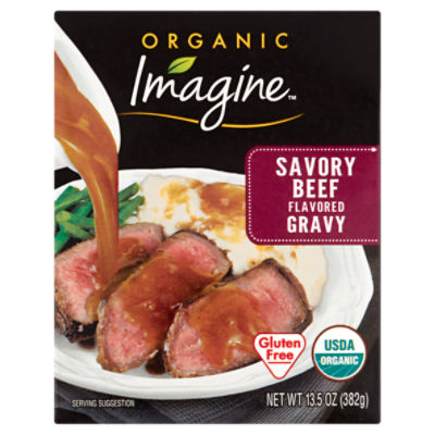 Imagine Organic Savory Beef Flavored Gravy, 13.5 oz