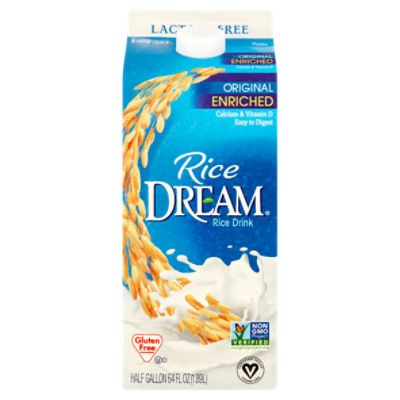 Rice Dream Original Enriched Rice Drink, half gallon ShopRite