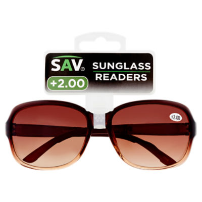 Sav Eyewear +2.00 Sunglass Readers