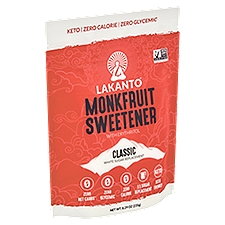 Lakanto Classic with Erythritol, Monkfruit Sweetener, 8.29 Ounce