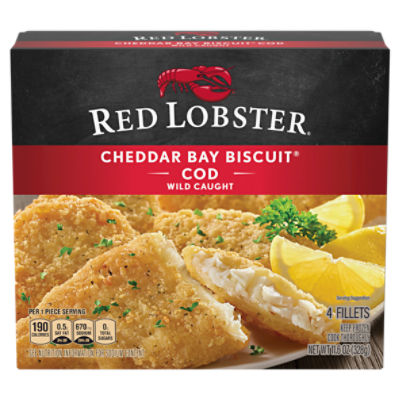 Red Lobster Cheddar Bay Biscuit Cod, 4 count, 11.6 oz