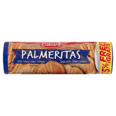 Cuétara Palmeritas Crisp Palm Leaf Cookies, 6.9 oz