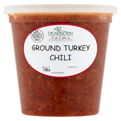 Dearborn Farms Ground Turkey Chili, 1.50 lb