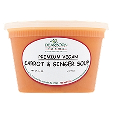 Dearborn Farms Premium Vegan Carrot & Ginger Soup, 14 oz