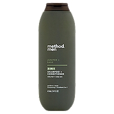Method Men Shampoo + Conditioner, Juniper + Sage 2-in-1, 14 Fluid ounce