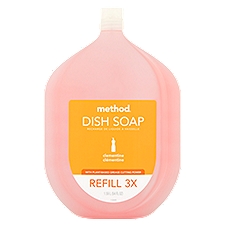 Method Clementine Dish Soap Refill, 54 fl oz