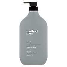 Method Men Sea + Surf Body Wash, 28 fl oz