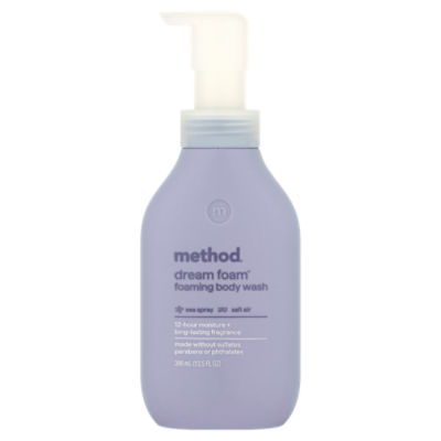 Method Dream Foam Sea Spray Salt Air Foaming Body Wash, 13.5 fl oz