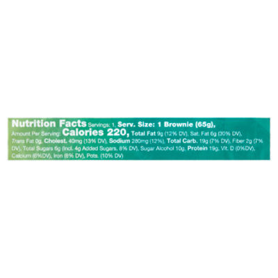 Prime Bites Glazed Cinnamon Roll Protein Brownie, 2.29 oz