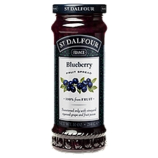 St Dalfour Blueberry, Fruit Spread, 10 Ounce