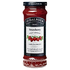 St Dalfour Strawberry, Fruit Spread, 10 Ounce