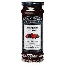 St. Dalfour Fruit Spread - Deluxe Four Fruits, 10 Ounce