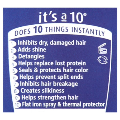 It's a 10 Haircare Miracle Leave-In product, 4 fl. oz (4 Fl Oz (Pack of 3))