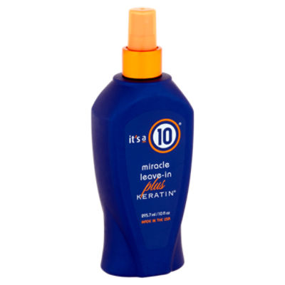It's a 10 Miracle Leave-In Plus Keratin, 10 fl oz
