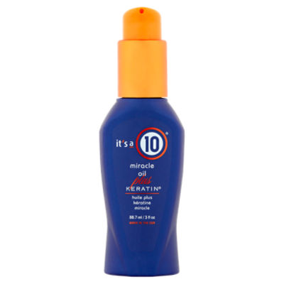 It's a 10 Miracle Oil Plus Keratin, 3 fl oz