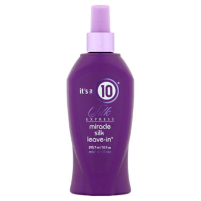 It's a 10 Express Miracle Silk Leave-in, 10 fl oz