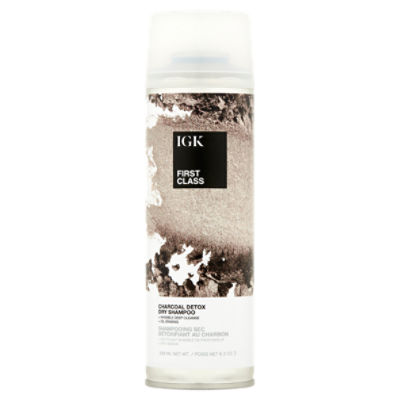 IGK First Class Charcoal Detox Dry Shampoo, 6.3 oz