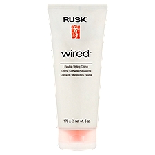 Rusk Designer Collection Wired Flexible Styling Crème, 6 oz