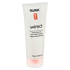 Rusk Wired, Flexible Styling Crème, 6 Ounce