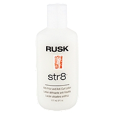 Rusk Str8 Anti-Frizz and Anti-Curl, Lotion, 6 Fluid ounce