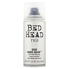 Bed Head Mini Hard Head Hard Hold, Hairspray, 3 Ounce