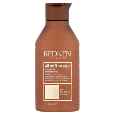 Redken All Soft Mega Nourishing Shampoo, 10.1 fl oz