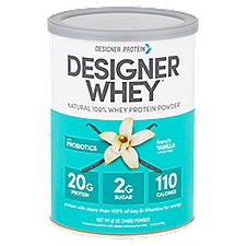 Designer Whey Protein Powder, French Vanilla, 12.7 Ounce
