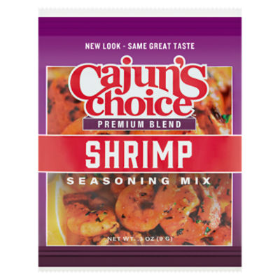 Cajun's Choice Cajun Shrimp Seasoning Mix, .3 oz ShopRite