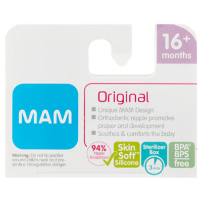 MAM - Perfect 16+m soother in silicone – Iperbimbo