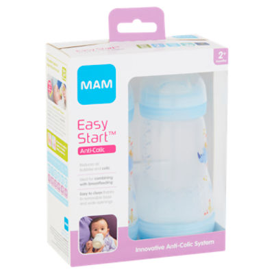 MAM Easy Start 9 oz Anti-Colic Bottles, 2+ months, 2 count