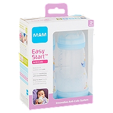 MAM Easy Start 9 oz Anti-Colic Bottles, 2+ months, 2 count