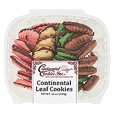 Continental Cookies Inc. Continental Leaf Cookies, 12 oz