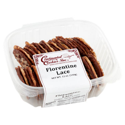 Continental Cookies Inc. Florentine Lace Cookies, 12 oz