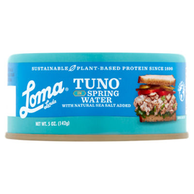 Loma Linda Tuno in Spring Water Fishless Tuna, 5 oz