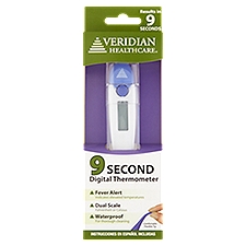 Veridian Healthcare 9 Second Digital Thermometer