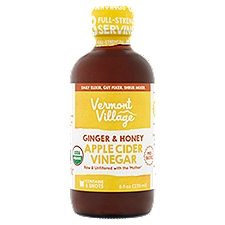 Vermont Village Ginger & Honey Apple Cider Vinegar, 8 fl oz