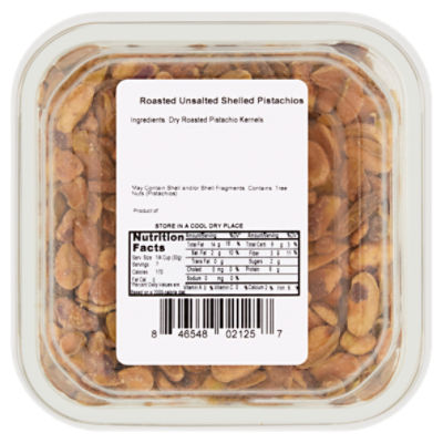 Fairway Roasted Unsalted Shelled Pistachios, 7 oz