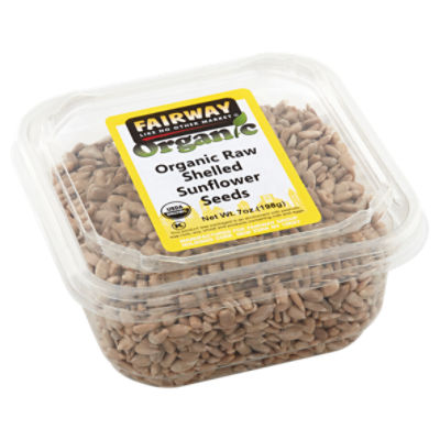 Fairway Organic Raw Shelled Sunflower Seeds, 7 oz Fairway