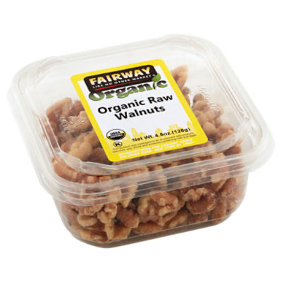 Fairway Organic Raw Walnuts, 4.5 oz