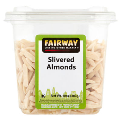 Fairway Slivered Almonds, 10 oz