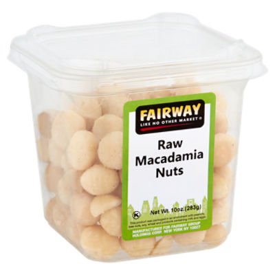 Fairway Raw Macadamia Nuts, 10 oz