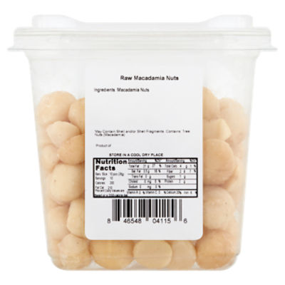 Fairway Raw Macadamia Nuts, 10 oz