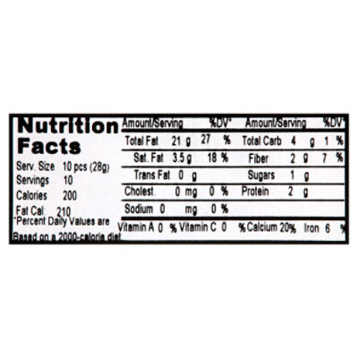 Fairway Raw Macadamia Nuts, 10 oz