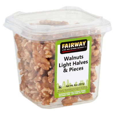 Fairway Walnuts Light Halves & Pieces, 8 oz
