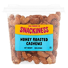 The Pursuit of Snackiness Honey Roasted Cashews, 12 oz