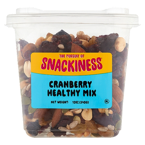 The Pursuit of Snackiness Cranberry Healthy Mix, 12 oz