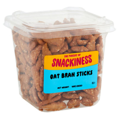 The Pursuit of Snackiness Oat Bran Sticks, 10 oz